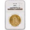 Image 1 : 1927 NGC MS65 $20 St. Gaudens Double Eagle Gold Coin
