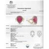 Image 3 : 8.45ct Ruby and Diamond Ring - 14KT Yellow Gold