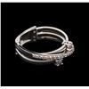 Image 2 : 0.45ctw Diamond Ring - 14KT White Gold