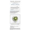 Image 3 : 9.94ct Tourmaline and Diamond Ring - 14KT White Gold