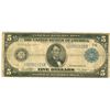 Image 1 : 1914 $5 Blue Seal Federal Reserve Note