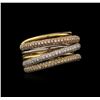 Image 1 : 14KT Tri Color Gold 1.95ctw Diamond Ring