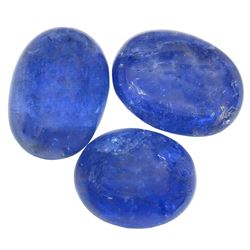 24.98ctw Oval Mixed Tanzanite Parcel