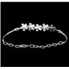 Image 2 : 0.69ctw Diamond Bracelet - 14KT White Gold