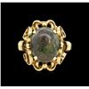 Image 2 : 4.00ct Opal Ring - 14KT Yellow Gold