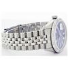 Image 3 : Rolex Stainless Steel Diamond DateJust Men's Watch