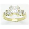 Image 1 : 2.20ctw Diamond Ring - 18K Yellow Gold