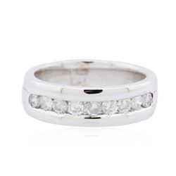 14KT White Gold 0.89ctw Diamond Ring