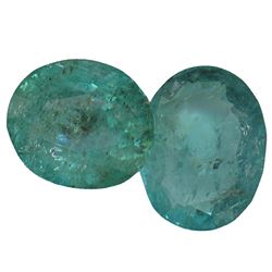 4.87ctw Oval Mixed Emerald Parcel