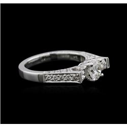 18KT White Gold 1.25ctw Diamond Ring