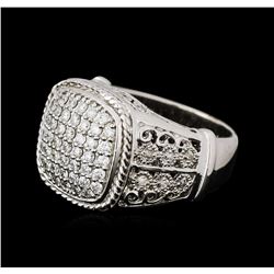 14KT White Gold 0.33ctw Diamond Ring