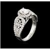 Image 3 : 1.74ctw Diamond Ring - 14KT White Gold