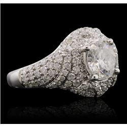 14KT White Gold 2.39ctw Diamond Ring