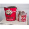Image 1 : Co-op Grease Pail and Fuel Pail