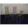 Image 1 : Glass Lamp Chimneys  (Old) (5)