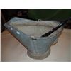 Image 1 : Coal Pail Galvanized w/Shovel