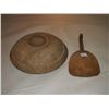 Image 2 : Wooden Bowl and Ladle Med