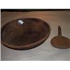 Image 1 : Wooden Bowl and Ladle Large