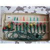 504  Liquid Filled Christmas Lights Antique