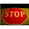 Image 1 : Wood Stop Sign 2 Ft. x 2 Ft.