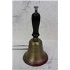 Image 2 : Antique Brass School Bell