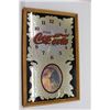 Image 2 : 1980s Coca Cola Clock Mirror
