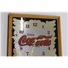 Image 4 : 1980s Coca Cola Clock Mirror