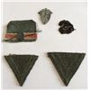 Image 2 : WWII German Cloth Patches & Medal Badge