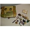 Image 1 : Victorian Dresser Box w/ Jewelry