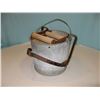 Image 1 : Vintage Eagle Brand Galvanized Mop Bucket