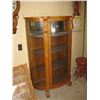 Image 1 : Curved Glass China Cabinet