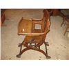 Image 1 : Antique High Chair & Stroller Combinations