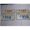Image 1 : Licenses Plates (6) 3 Digit