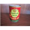 Image 1 : Farmers Union Co-op Oil Can RARE