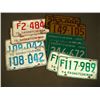 Image 1 : License Plates 1960's & 70's