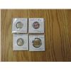 Image 1 : 2-1915 Flag Quarters/1604 -2004 Quarter/1608-2008 Quebec Toonie