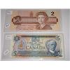 Image 1 : 1976 Cdn $5.00 Dollar / 1986 Cdn $2.00 Dollar