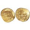 Image 1 : Bogota, Colombia, cob 2 escudos, Charles II, assayer R below denomination II to right (1670s).