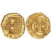 Image 1 : Seville, Spain, cob 1 escudo, Philip III, assayer not visible.