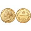 Image 1 : Sydney, Australia, sovereign, Victoria (young head), 1863.