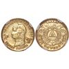 Image 1 : Honduras, 1 peso, 1902, encapsulated NGC UNC details / surface hairlines.