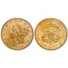 Image 1 : USA (San Francisco mint), $20 Coronet Liberty, 1855-S, encapsulated PCGS genuine, from the "Fort Cap