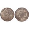 Image 1 : USA (New Orleans mint), quarter dollar seated Liberty, 1840-O, no drapery, encapsulated NGC UNC deta