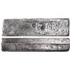Image 1 : Neatly formed silver ingot, 1957 grams, about 98.5% fine, with stamps of the Zeeland chamber of the 