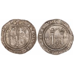 Mexico City, Mexico, 4 reales, Charles-Joanna, "Late Series," assayer R to right, mintmark M to left