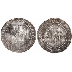 Mexico City, Mexico, 4 reales, Charles-Joanna, "Late Series," assayer L to right, mintmark M to left