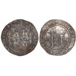 Mexico City, Mexico, 4 reales, Charles-Joanna, "Late Series," assayer L to right, mintmark M to left