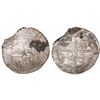 Image 1 : Potosi, Bolivia, cob 8 reales, Philip II, assayer B (3rd period).