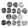 Image 1 : Lot of 8 Mexico City, Mexico, cob 8 reales, Philip III, assayer F (where visible).