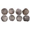 Image 1 : Lot of 4 Potosi, Bolivia, cob 4 reales, Philip II and III, various assayers (where visible).